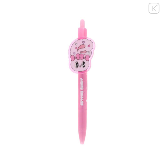 Japan Esther Bunny Mascot Ballpoint Pen - Face Pink - 1