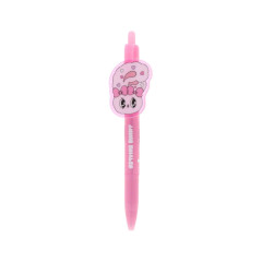 Japan Esther Bunny Mascot Ballpoint Pen - Face Pink