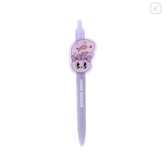 Japan Esther Bunny Mascot Ballpoint Pen - Face Purple - 1