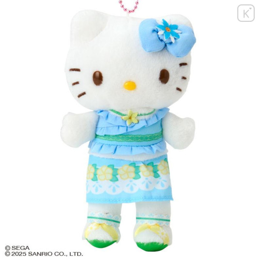 Japan Sanrio Original Mascot Holder - Hello Kitty : Oshare Majo Love and Berry Refreshing Paysage - 2