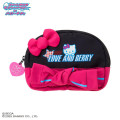 Japan Sanrio Original Round Cosmetic Pouch - Hello Mimmy : Oshare Majo Love and Berry - 1