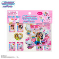 Japan Sanrio Original Sticker Set - Hello Kitty & Hello Mimmy : Oshare Majo Love and Berry Sparkling Hologram - 1