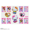 Japan Sanrio Original Sticker Set - Hello Kitty & Hello Mimmy : Oshare Majo Love and Berry Sparkling Hologram - 4