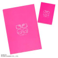 Japan Sanrio Original A5 Clear File Set - Hello Kitty & Hello Mimmy : Oshare Majo Love and Berry - 2