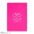 Japan Sanrio Original A4 Clear File Set - Hello Kitty & Hello Mimmy : Oshare Majo Love and Berry - 6