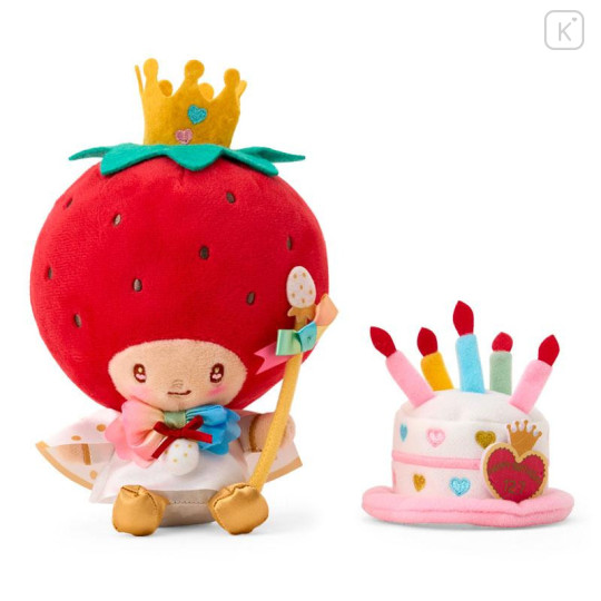 Japan Sanrio Original Plush Toy Set - Strawberry King : Birthday Celebration - 1