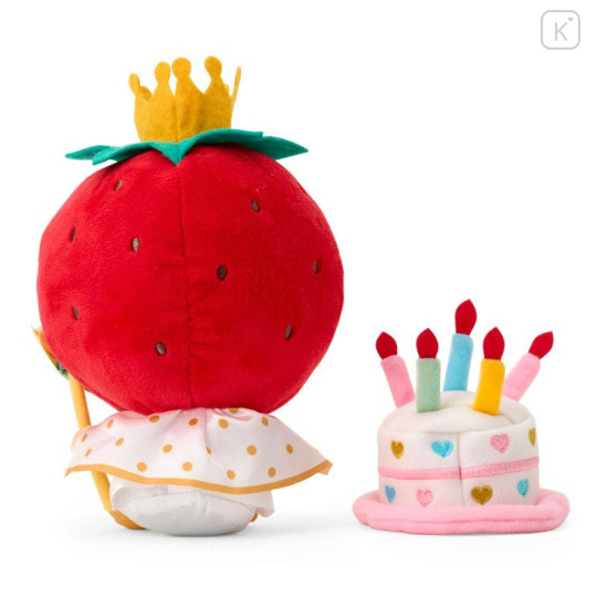 Japan Sanrio Original Plush Toy Set - 50th Anniversary Strawberry King : Birthday Celebration - 2