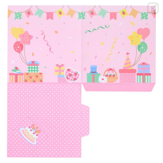 Japan Sanrio Original Plush Toy Set - Strawberry King : Birthday Celebration - 5