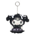 Japan Sanrio Mascot Holder Mini Plush Pouch - Kuromi : Moonlit Midnight - 1
