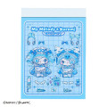Japan Sanrio Mini Notepad - Kuromi & My Melody : Dolly Mix - 2