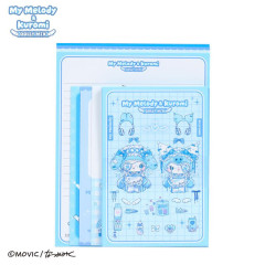 Japan Sanrio Letter Writing Set - Kuromi & My Melody : Dolly Mix