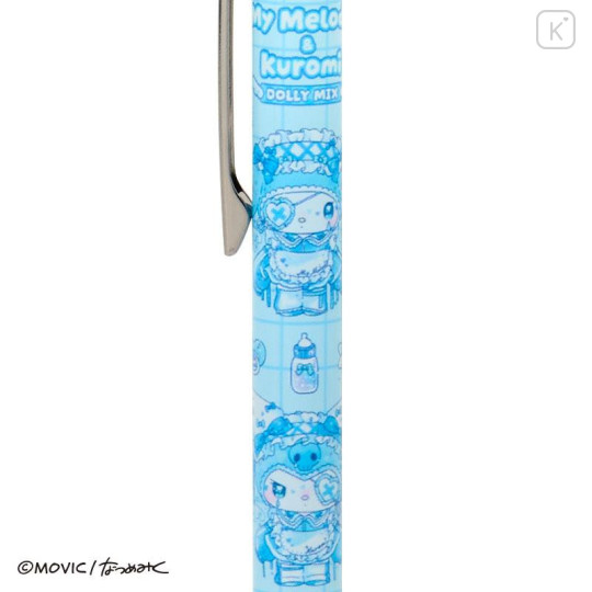 Japan Sanrio Ballpoint Pen - Kuromi & My Melody : Dolly Mix - 2