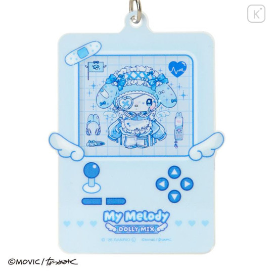 Japan Sanrio Acrylic Keychain - My Melody : Dolly Mix Glitter Game Console Style - 2