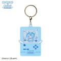 Japan Sanrio Acrylic Keychain - Kuromi : Dolly Mix Glitter Game Console Style - 1