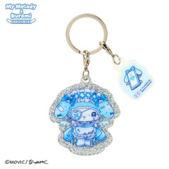 Japan Sanrio Acrylic Keychain - My Melody : Dolly Mix Glitter