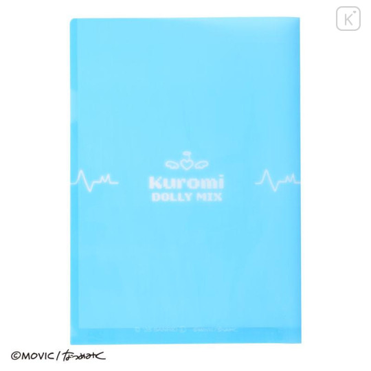 Japan Sanrio A4 Clear File Folder - Kuromi & My Melody : Dolly Mix - 6