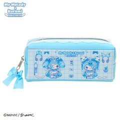 Japan Sanrio Pen Pouch Pencil Case - Kuromi & My Melody : Dolly Mix