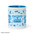 Japan Sanrio Porcelain Mug - Kuromi & My Melody : Dolly Mix - 2