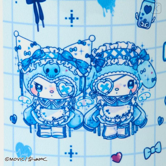 Japan Sanrio Porcelain Mug - Kuromi & My Melody : Dolly Mix - 5