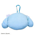 Japan Sanrio Face-shaped Pouch with Carabiner - My Melody : Dolly Mix - 2
