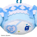 Japan Sanrio Face-shaped Pouch with Carabiner - My Melody : Dolly Mix - 4