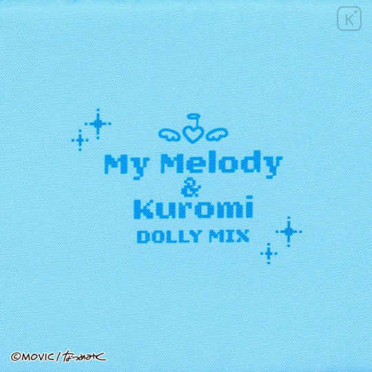 Japan Sanrio Gadget Pouch - Kuromi & My Melody : Dolly Mix - 5