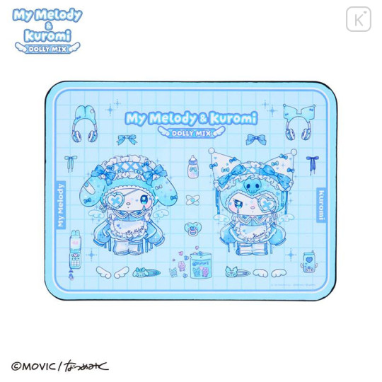 Japan Sanrio Mouse Pad - Kuromi & My Melody : Dolly Mix - 1