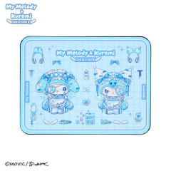Japan Sanrio Mouse Pad - Kuromi & My Melody : Dolly Mix