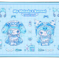 Japan Sanrio Mouse Pad - Kuromi & My Melody : Dolly Mix - 3