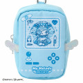 Japan Sanrio Mini Accessory Pouch with Carabiner - My Melody : Dolly Mix Game Console Style - 4