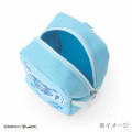 Japan Sanrio Mini Accessory Pouch with Carabiner - Kuromi : Dolly Mix Game Console Style - 3