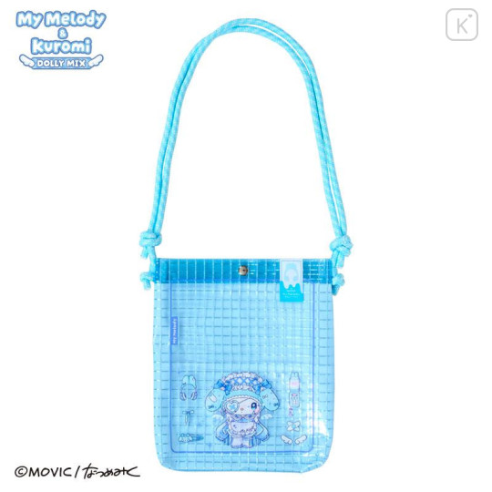 Japan Sanrio Clear Pochette Crossbody Shoulder Bag - My Melody : Dolly Mix - 1