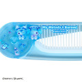 Japan Sanrio Slim Comb - Kuromi & My Melody : Dolly Mix - 3