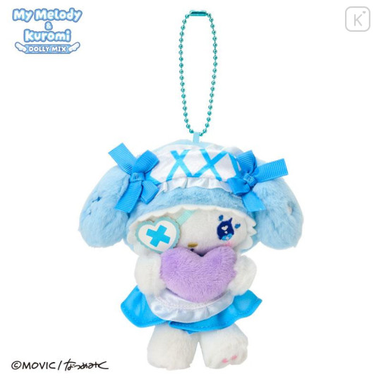 Japan Sanrio Mascot Holder - My Melody : Dolly Mix Blue - 1