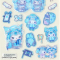 Japan Sanrio Drop Jelly Seal Sticker - Kuromi & My Melody : Dolly Mix - 4