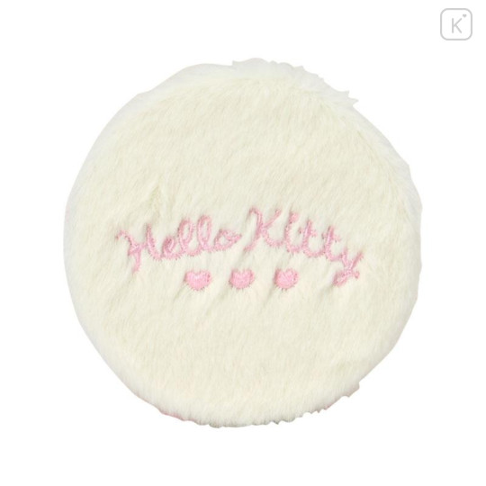 Japan Sanrio Original 2-sided Compact Mirror - Hello Kitty : Mascot Stone Ribbon - 3