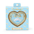Japan Sanrio Original Mirror Accessory Case - Cinnamoroll : Heart Shape Rose - 1
