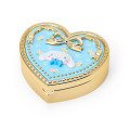Japan Sanrio Original Mirror Accessory Case - Cinnamoroll : Heart Shape Rose - 3