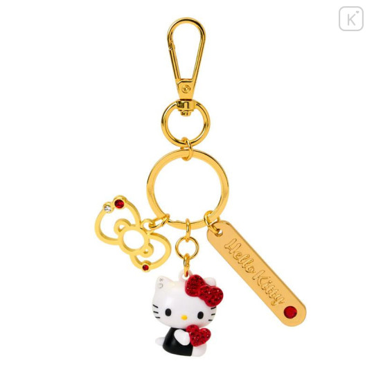Japan Sanrio Original Mascot Bag Charm Smart Keychain - Hello Kitty : Red Stone Figure - 2