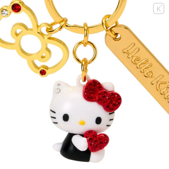 Japan Sanrio Original Mascot Bag Charm Smart Keychain - Hello Kitty : Red Stone Figure - 3