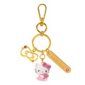 Japan Sanrio Original Mascot Bag Charm Smart Keychain - Hello Kitty : Pink Stone Figure - 2