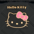 Japan Sanrio Original Bifold Wallet - Hello Kitty : Black Gold - 5