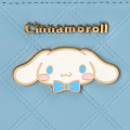 Japan Sanrio Original Bifold Wallet - Cinnamoroll : Blue Gold - 5