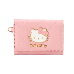Japan Sanrio Original Business Card Case - Hello Kitty : Pink Gold