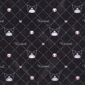 Japan Sanrio Original Eco Shopping Bag & Handbag Pouch - Kuromi - 3