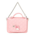 Japan Sanrio Original Eco Shopping Bag & Handbag Pouch - My Melody : Pink - 2
