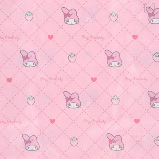 Japan Sanrio Original Eco Shopping Bag & Handbag Pouch - My Melody : Pink - 3