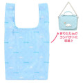 Japan Sanrio Original Eco Shopping Bag & Handbag Pouch - Cinnamoroll : Blue - 1