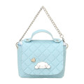 Japan Sanrio Original Eco Shopping Bag & Handbag Pouch - Cinnamoroll : Blue - 2
