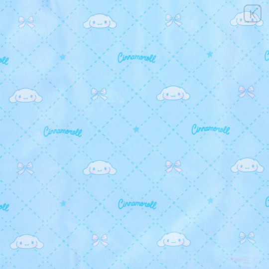 Japan Sanrio Original Eco Shopping Bag & Handbag Pouch - Cinnamoroll : Blue - 3